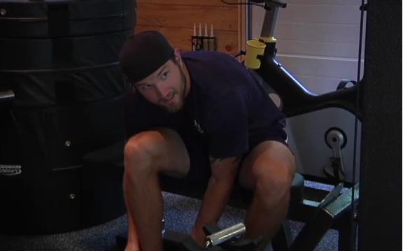 Nash - resting after workout 2