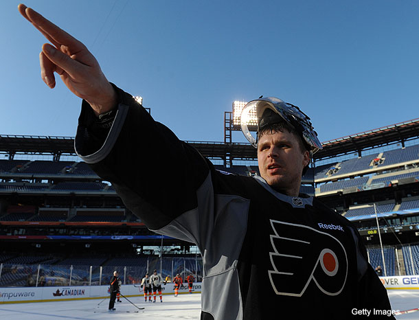 2012 Bridgestone NHL Winter Classic - Practice Sessions