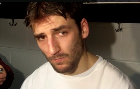 Bergeron, Patrice - sad face