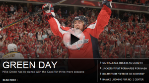 green nhl