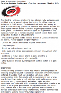 canes job