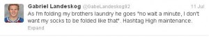 landeskog, gabe - laundry