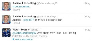 landeskog, gabe - twitter v. hedman