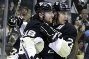 James Neal, Evgeni Malkin