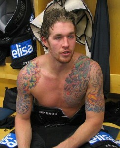 Malone, Ryan - tattoos